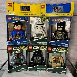 🎄🎄🎄YODA Lego Alarm Clocks🎄🎄🎄